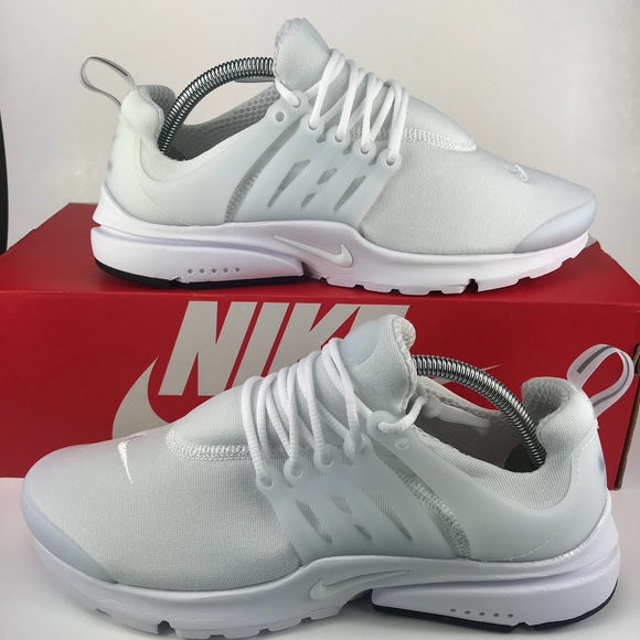 nike air presto essential triple white